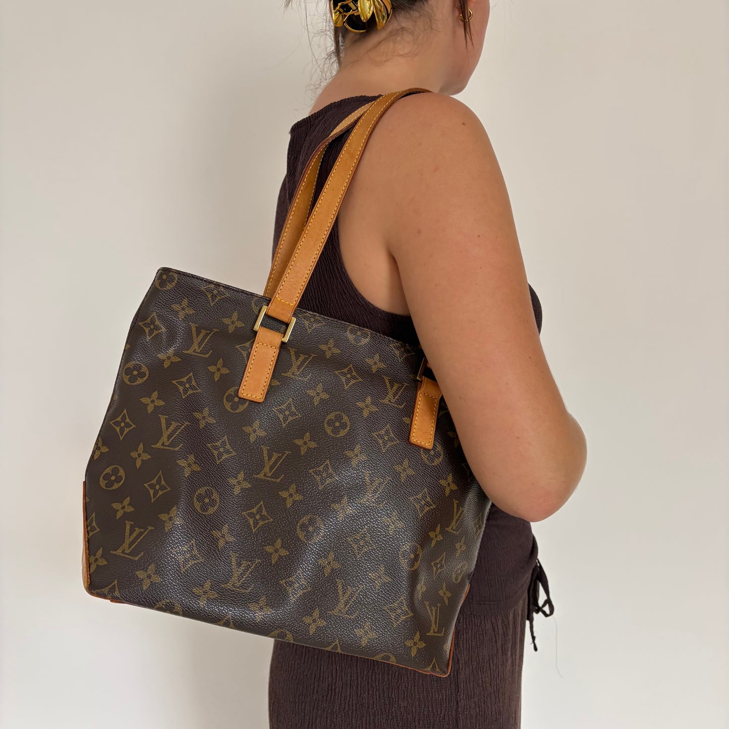 Louis Vuitton Cabas Piano Tote Monogram Classic VI1001 - 2001