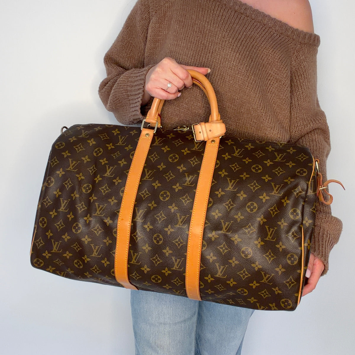Louis Vuitton Keepall 50 Bandouliere Monogram SP0029