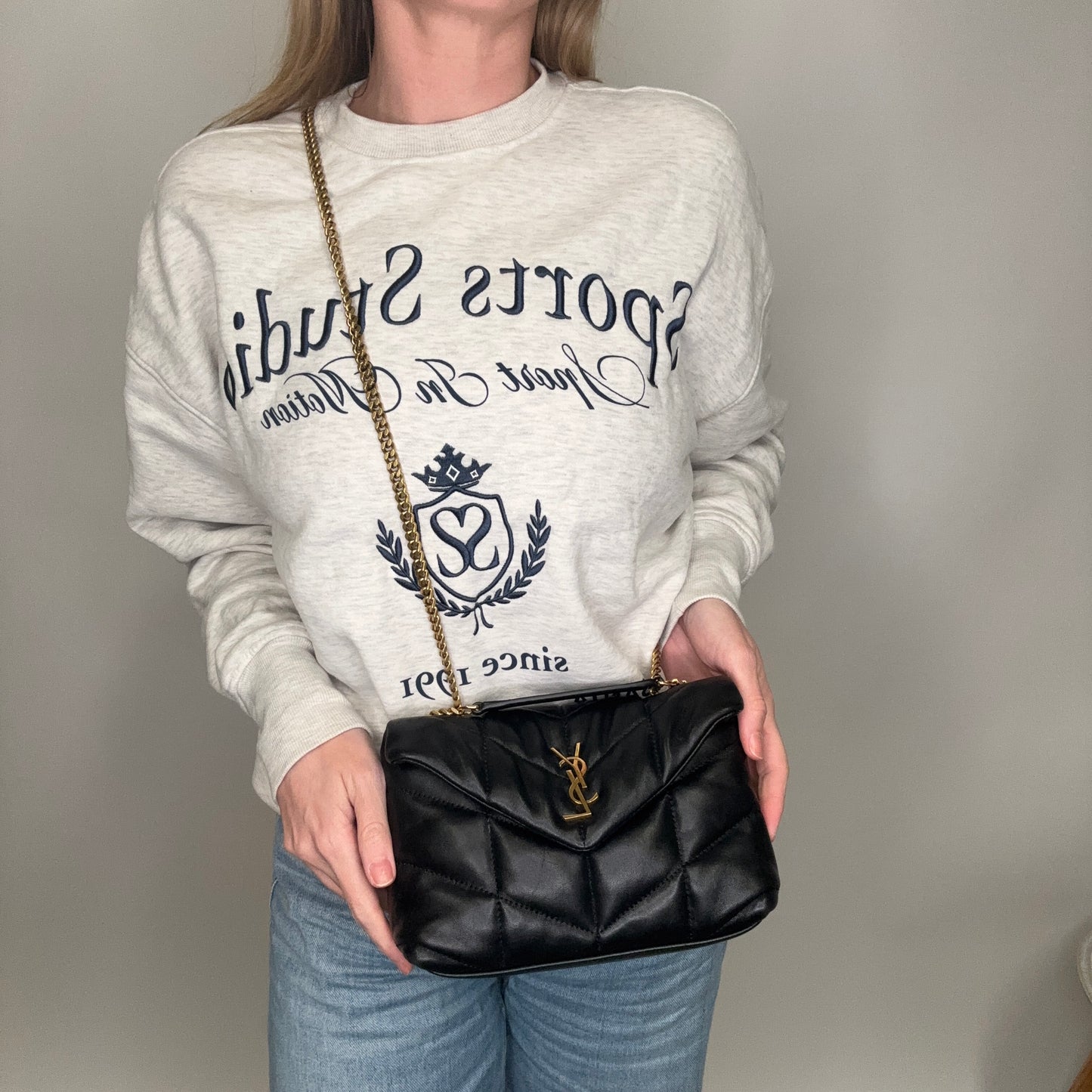 Saint Laurent Puffer Toy Black GHW 2024