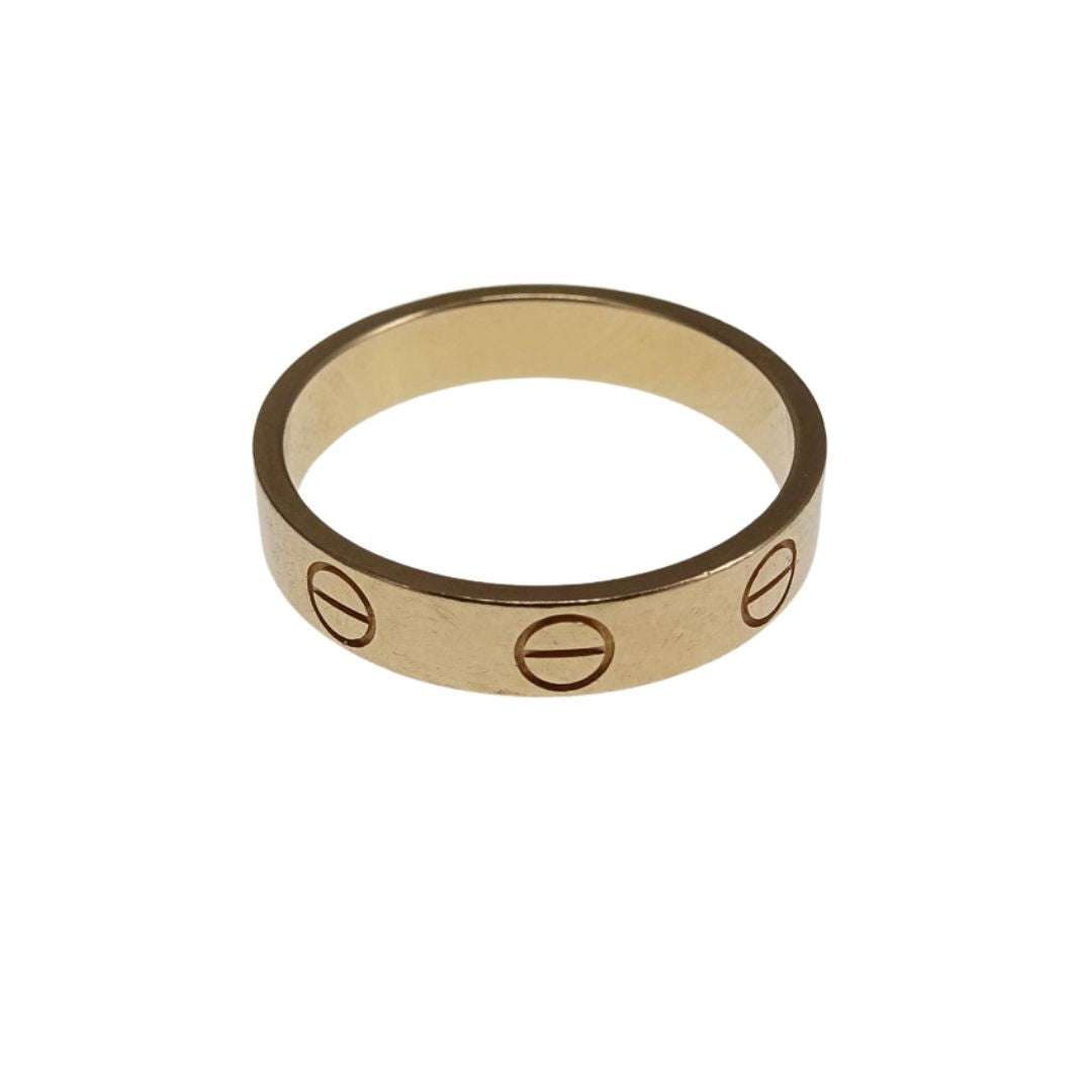 Cartier Love Ring Small Model Yellow Gold (size 50)