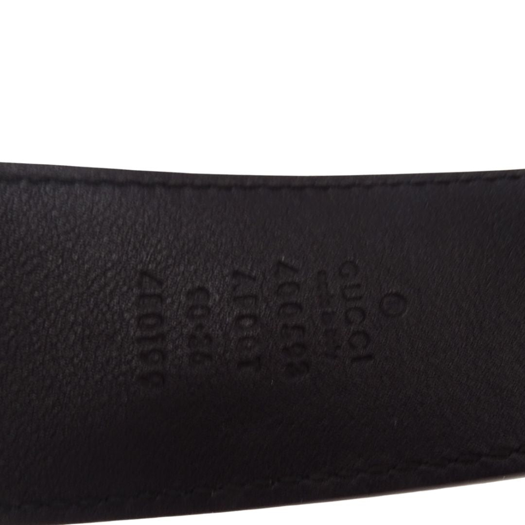 Gucci Marmont Wide Black Belt 90/36