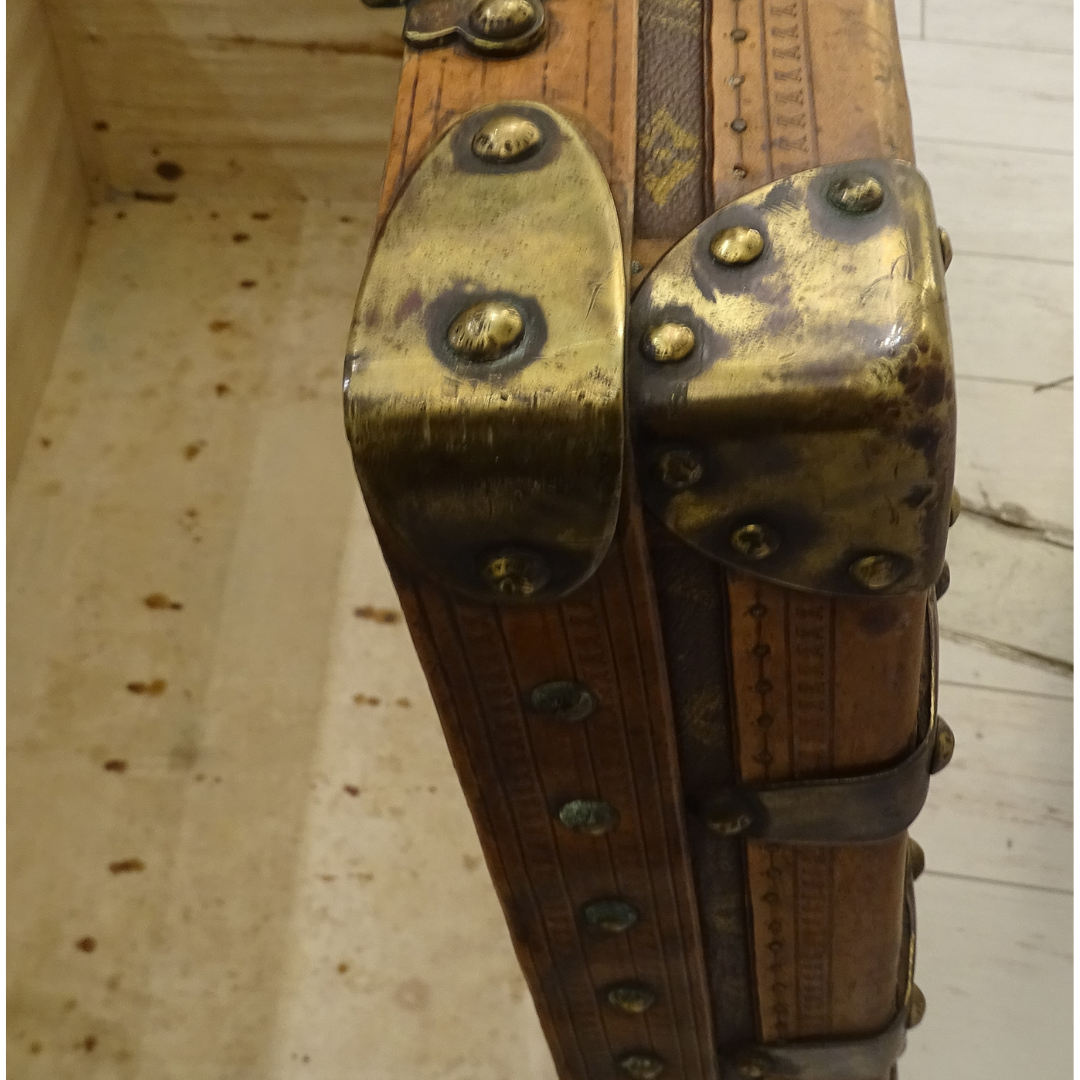 Louis Vuitton Antique Steamer Trunk 1920's - 1930's