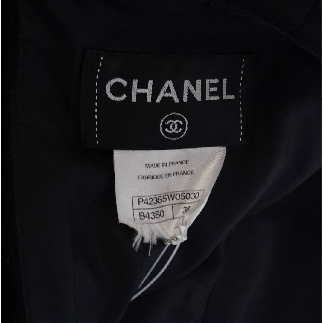 Chanel Tuxedo Black/Cream 38 UK 10