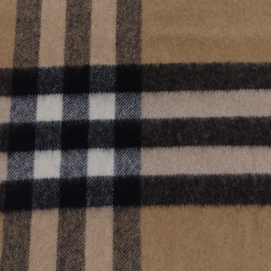 Burberry Cashmere Scarf In Giant Heritage Check