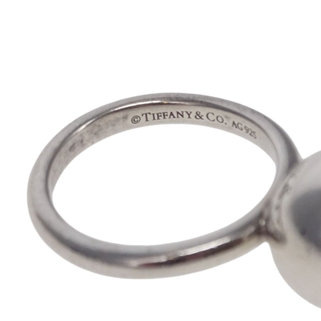 Tiffany & Co Hardware Ball Ring Sterling Silver (size 50)