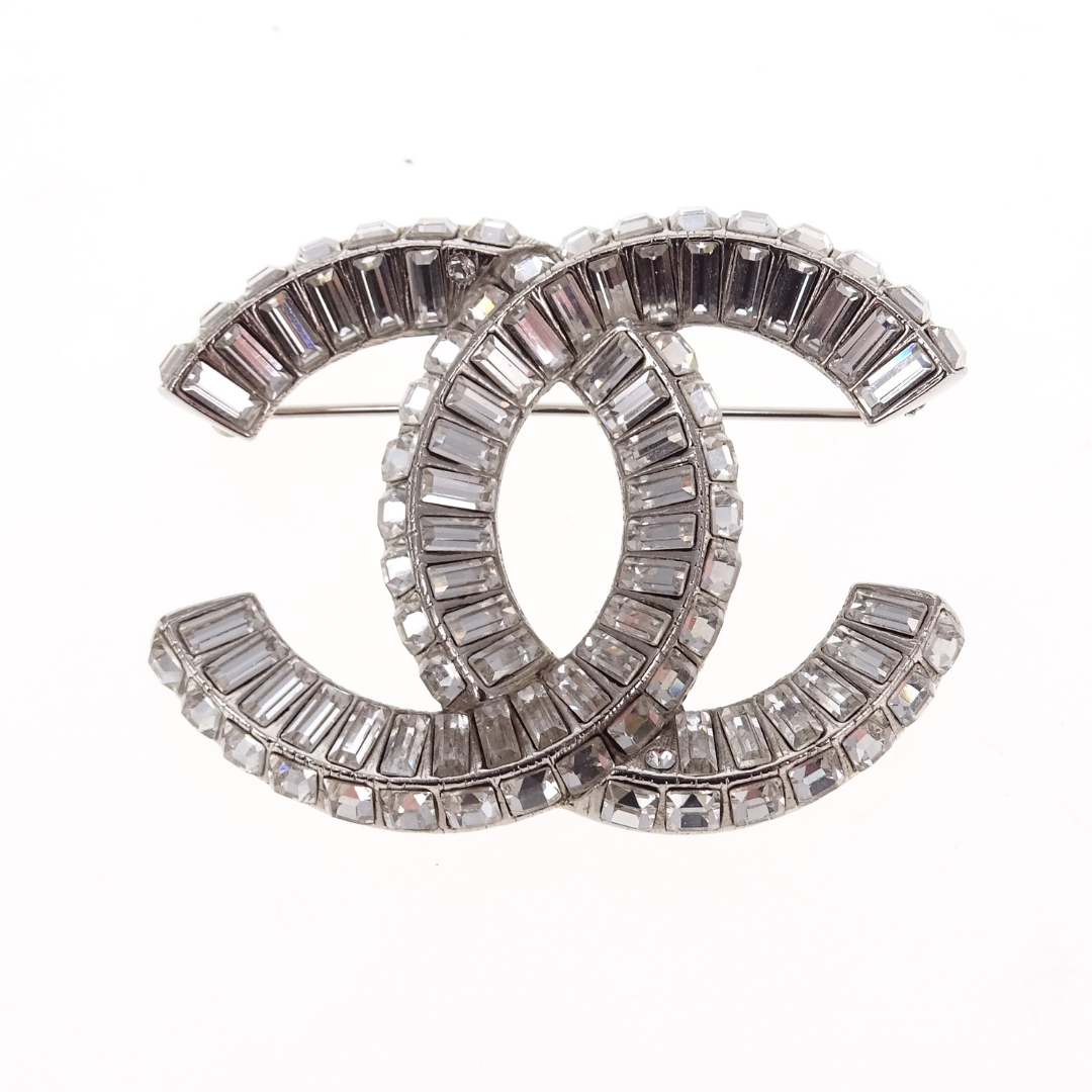 Chanel CC Brooch Crystal 2019