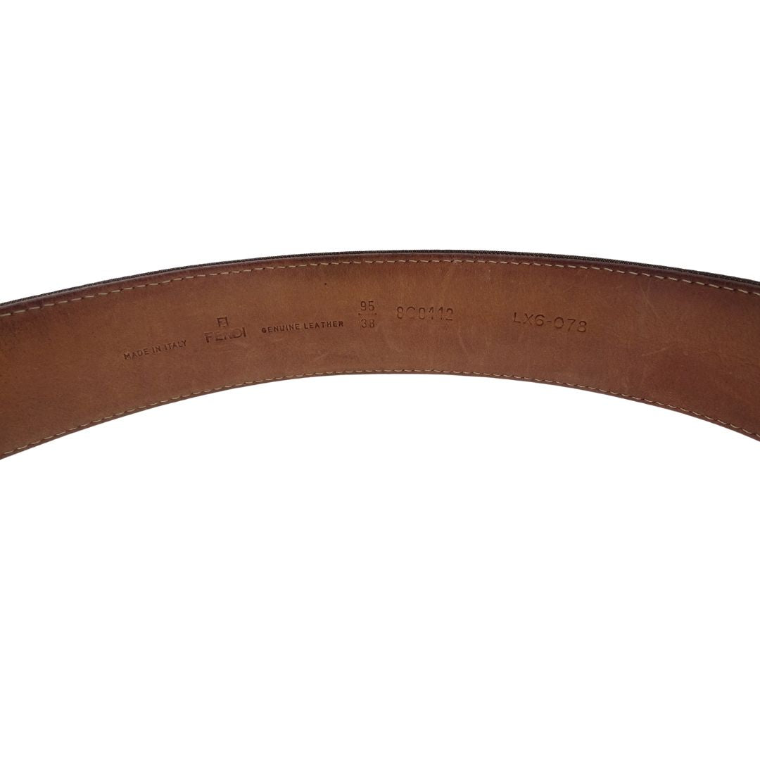 Fendi Zucchino Vintage Belt 95/38