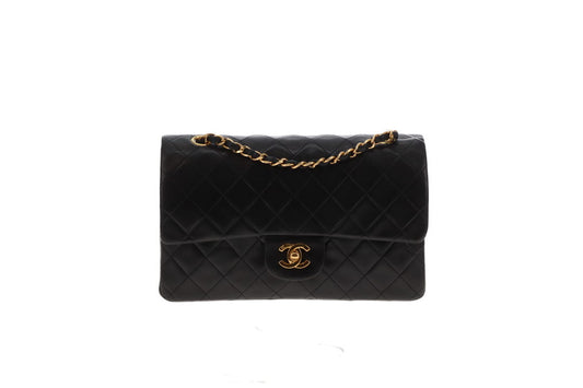 Chanel Classic Double Flap Medium Black GHW 1994/1996
