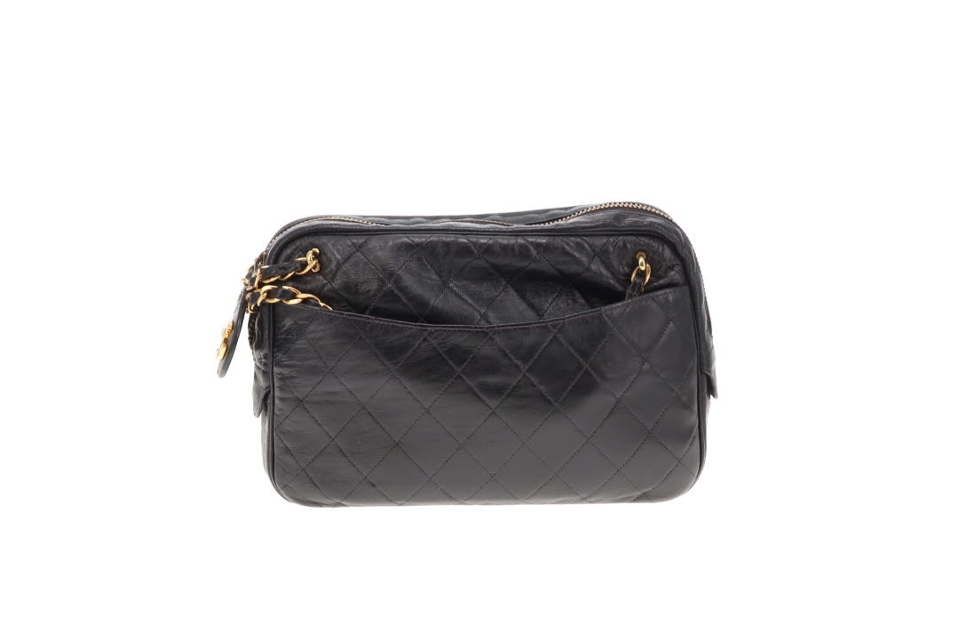 Chanel Vintage Camera Bag With Chain 1989/91