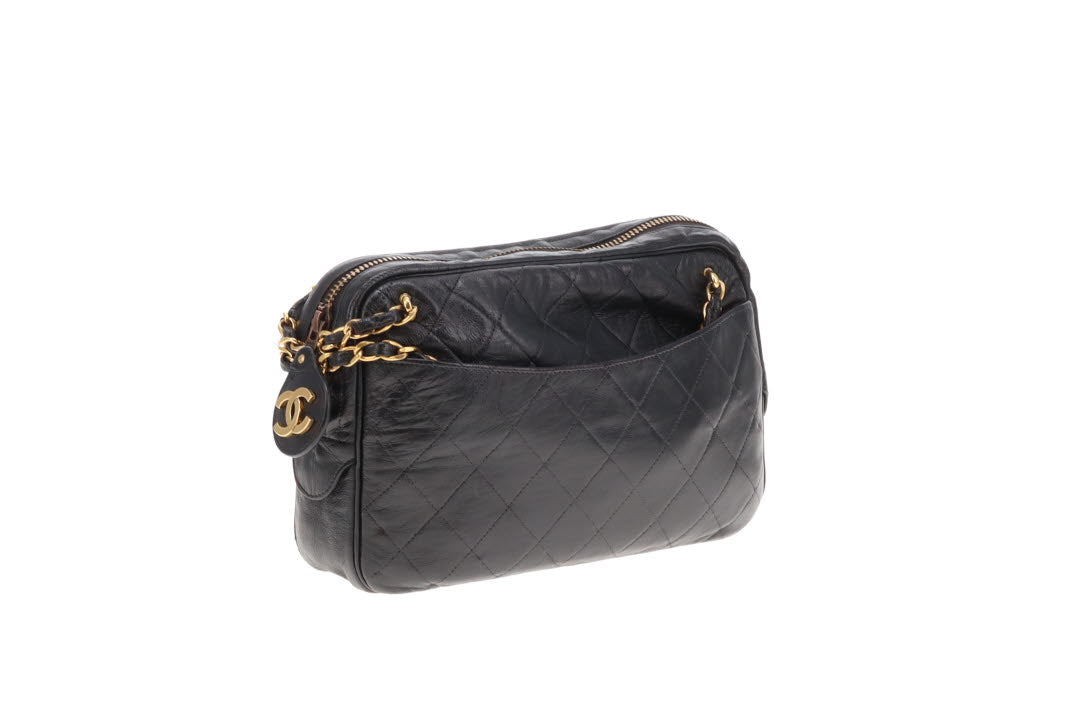 Chanel Vintage Camera Bag With Chain 1989/91