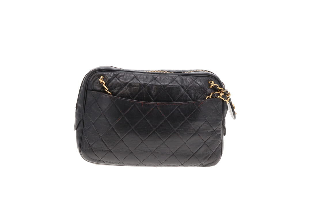 Chanel Vintage Camera Bag With Chain 1989/91