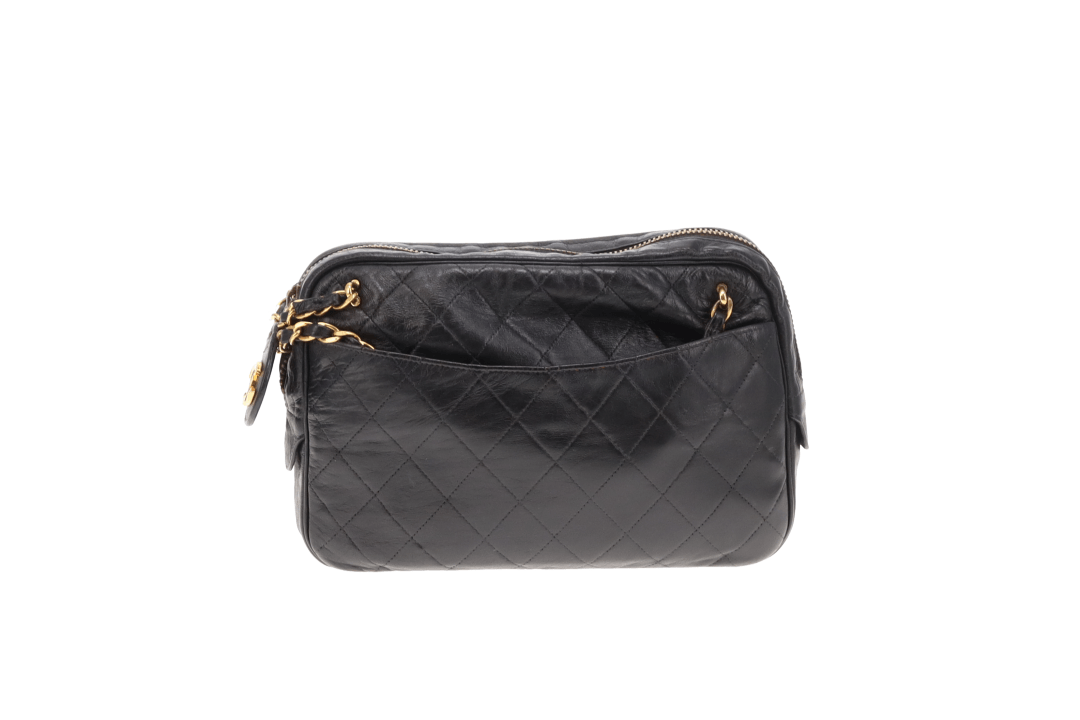 Chanel Vintage Camera Bag With Chain 1989/91