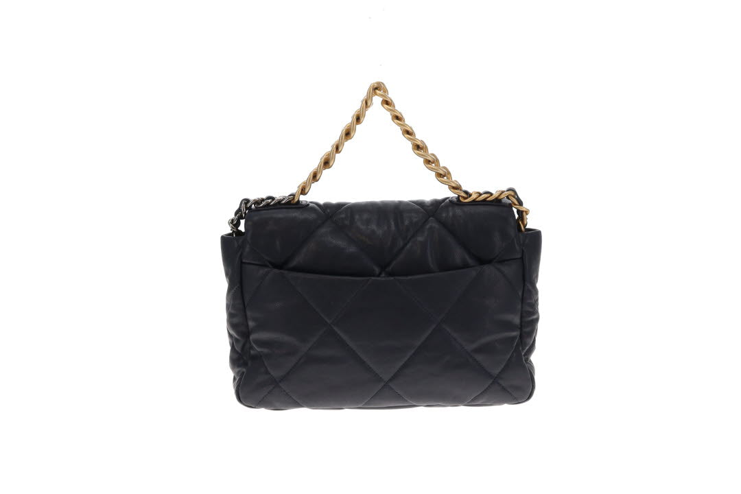 Chanel 19 Bag Large Navy 2019