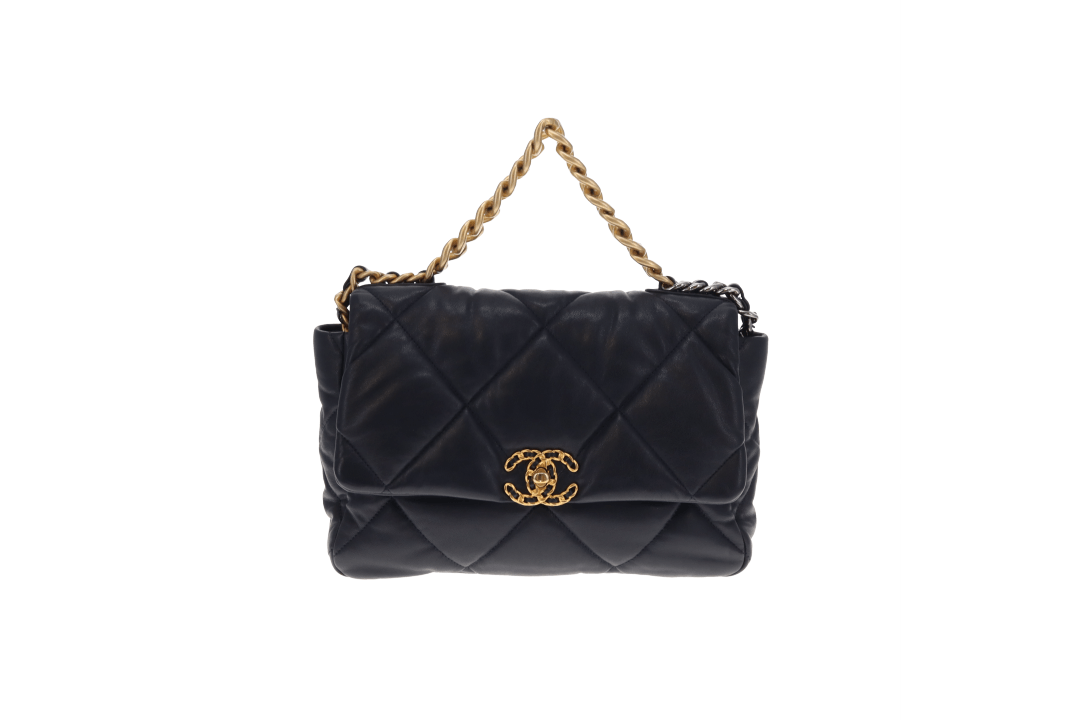 Chanel 19 Bag Large Navy 2019