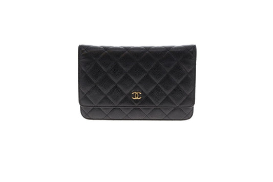 Chanel Wallet on Chain Classic Black Caviar GHW 2013/14