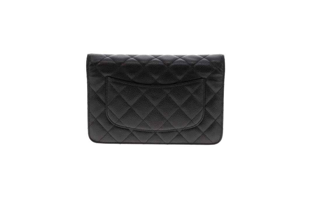 Chanel Wallet on Chain Classic Black Caviar GHW 2013/14