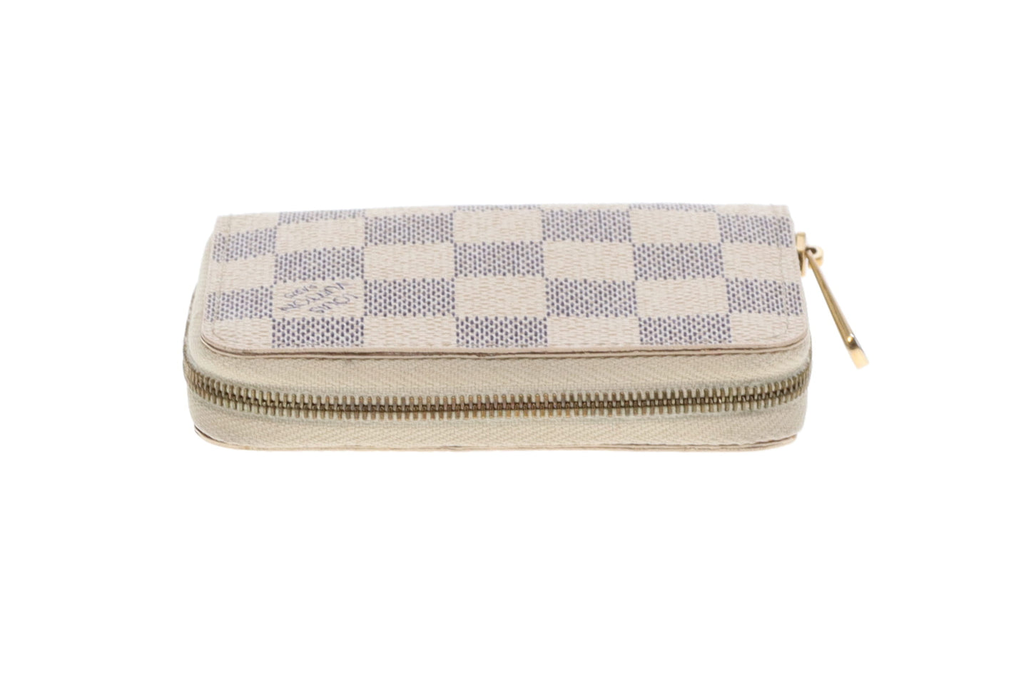 Louis Vuitton Zippy Coin Purse Damier Azur SN1018 - 2008