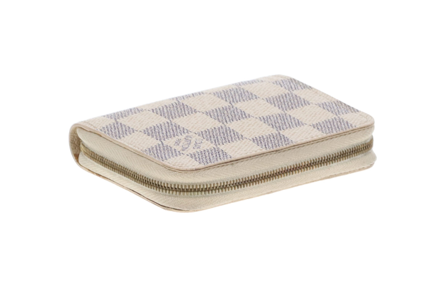 Louis Vuitton Zippy Coin Purse Damier Azur SN1018 - 2008