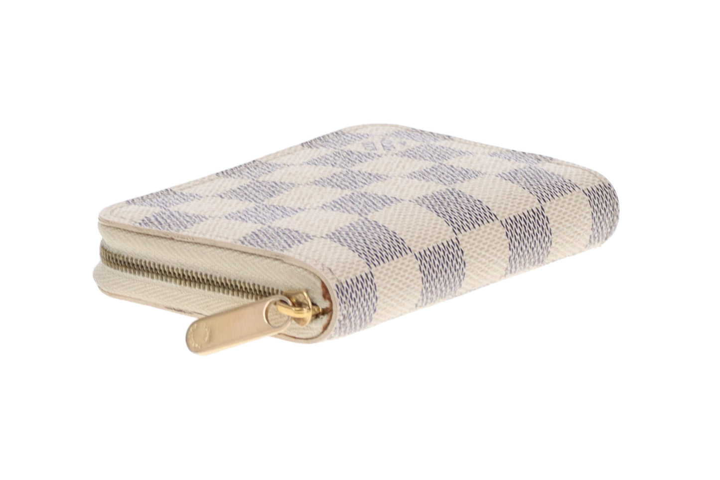 Louis Vuitton Zippy Coin Purse Damier Azur SN1018 - 2008