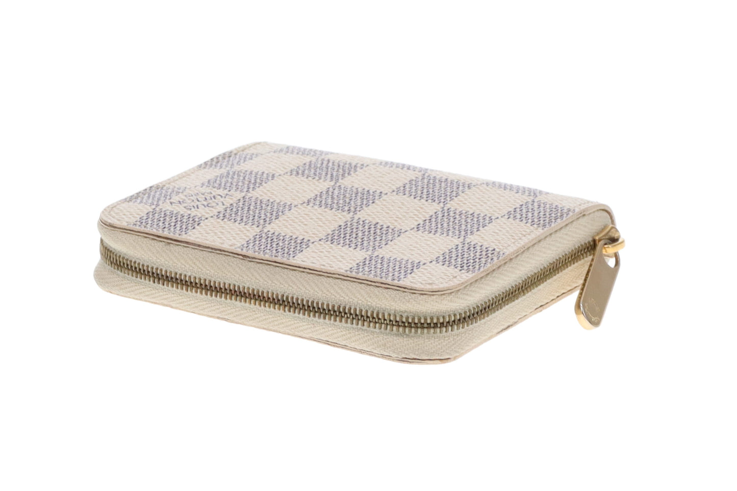 Louis Vuitton Zippy Coin Purse Damier Azur SN1018 - 2008