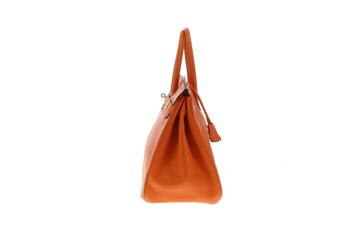 Hermes Birkin 35 Orange Epsom GHW 2007