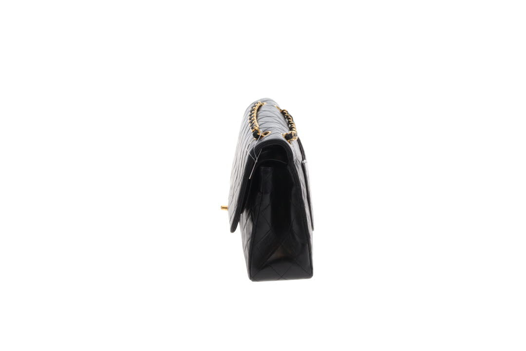 Chanel Classic Double Flap Medium Black GHW 1996/97