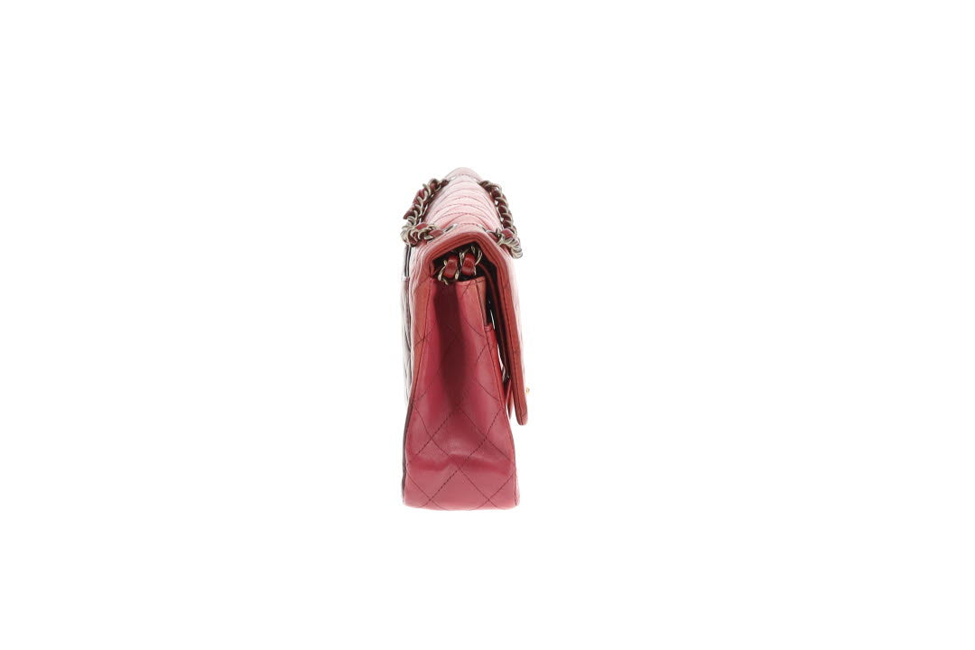 Chanel Classic Double Flap Medium Burgundy Tonal Ombre 2009/10