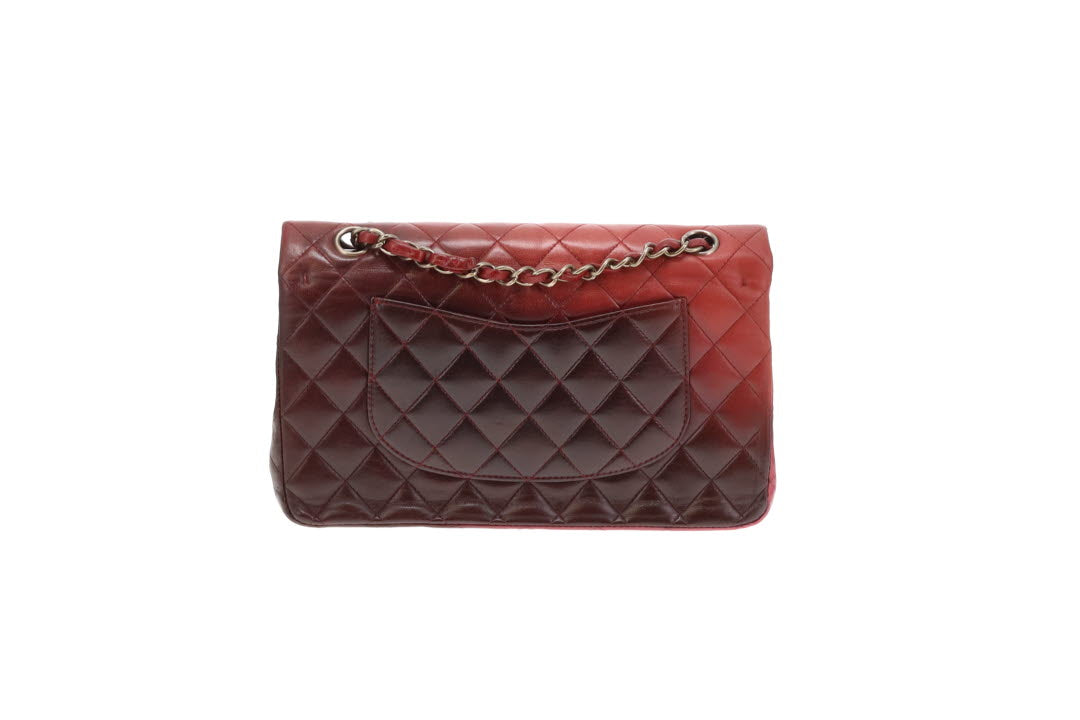 Chanel Classic Double Flap Medium Burgundy Tonal Ombre 2009/10