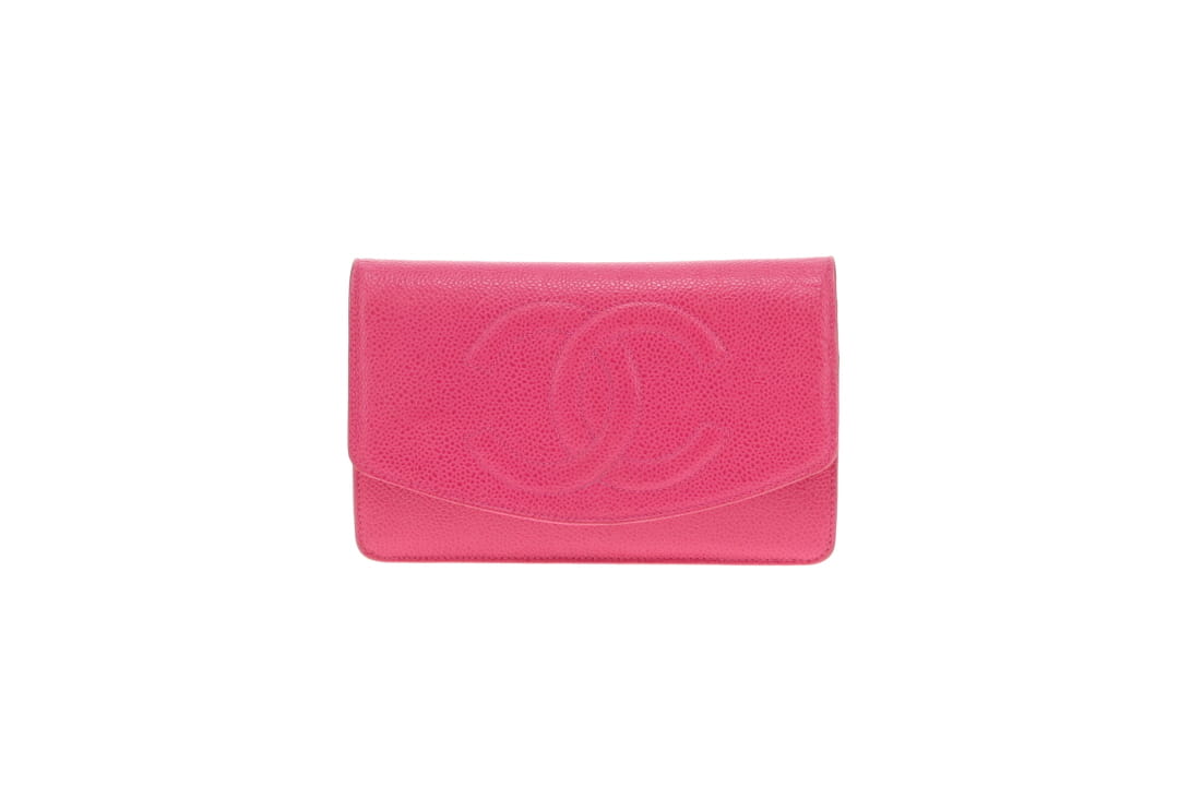 Chanel Wallet on Chain Timeless CC Pink Caviar GHW 91/94
