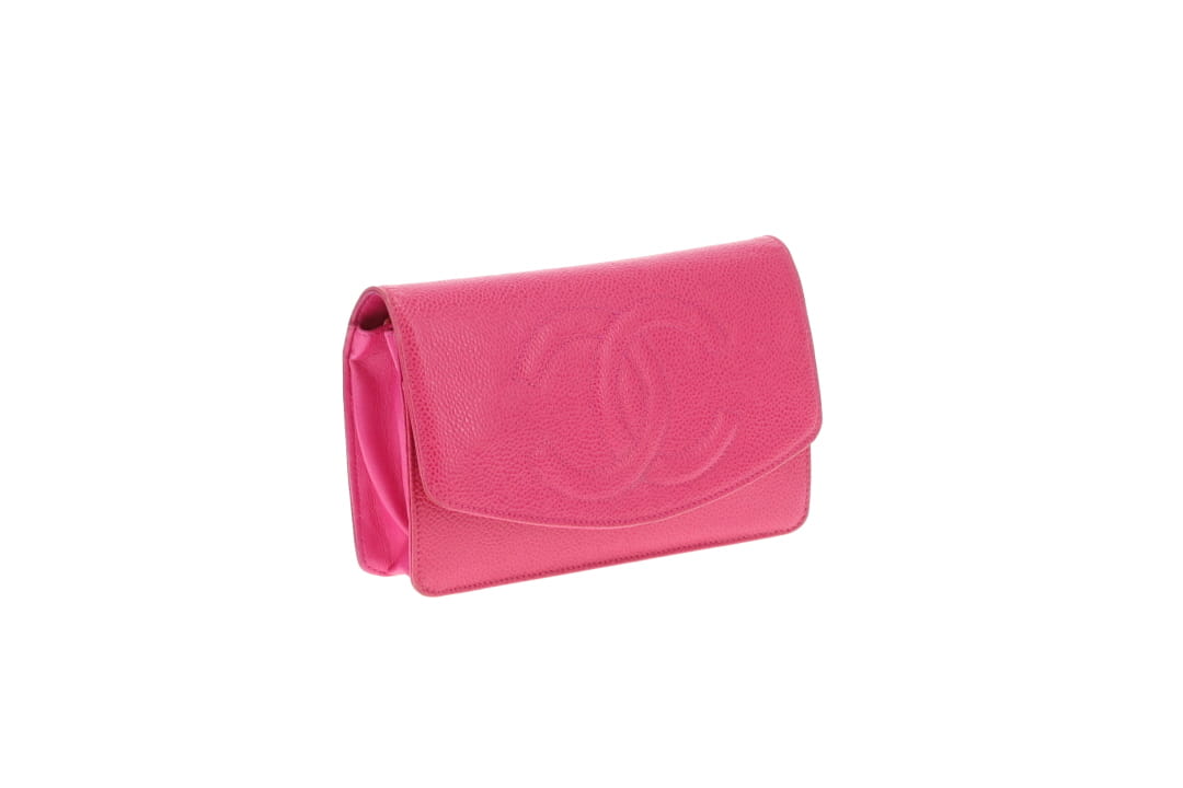 Chanel Wallet on Chain Timeless CC Pink Caviar GHW 91/94