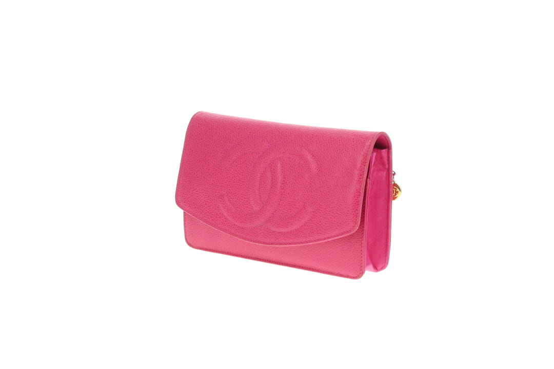Chanel Wallet on Chain Timeless CC Pink Caviar GHW 91/94