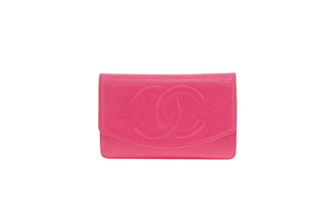 Chanel Wallet on Chain Timeless CC Pink Caviar GHW 91/94