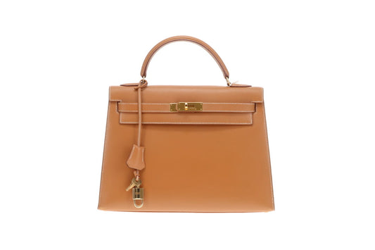 Hermes Kelly 32 Sellier Chamonix Leather GHW 1993