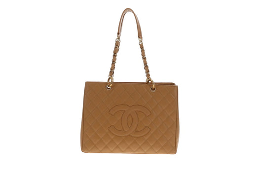 Chanel GST OM Caramel Caviar GHW 2006/08