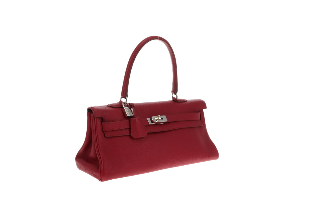 Hermes JPG Shoulder Kelly 42 Rubis Clemence PHW 2010