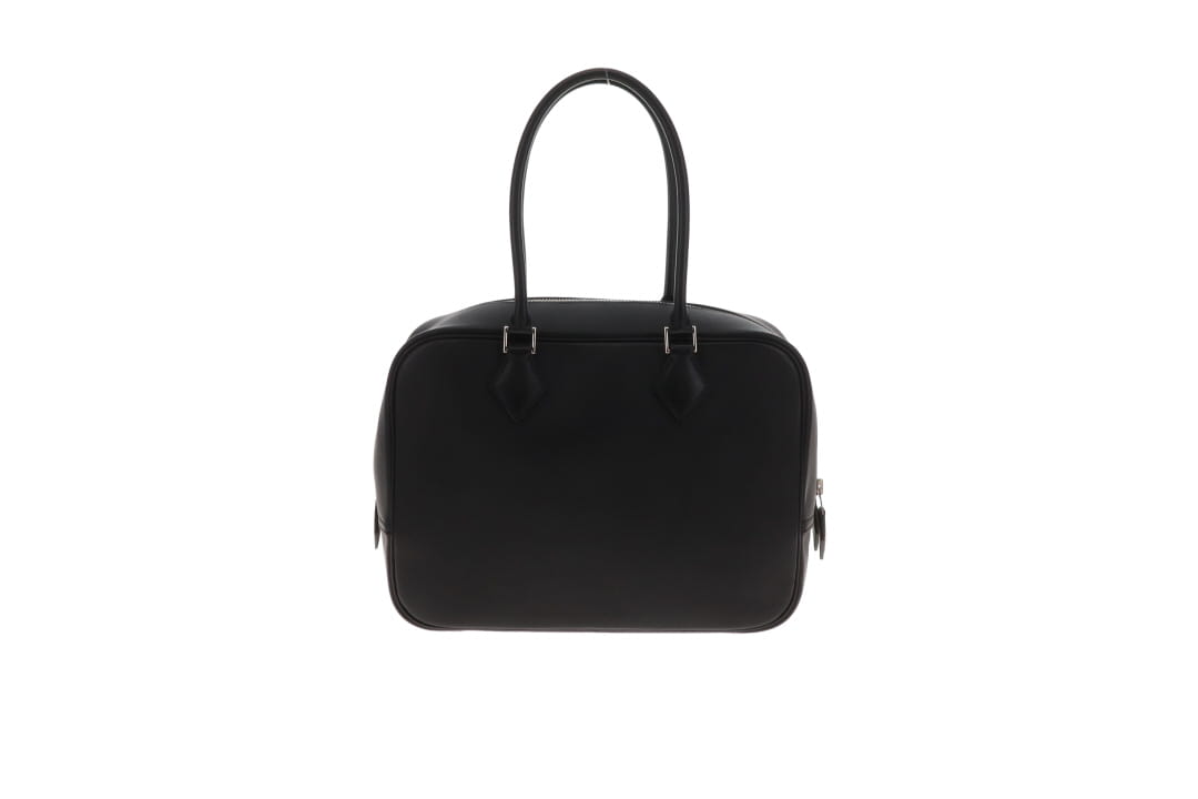 Hermes Plume 28 Black Swift PHW 2014