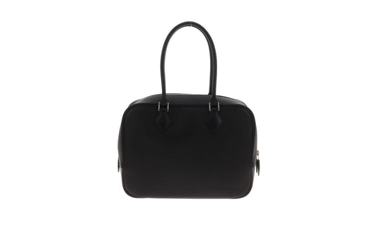 Hermes Plume 28 Black Swift PHW 2014