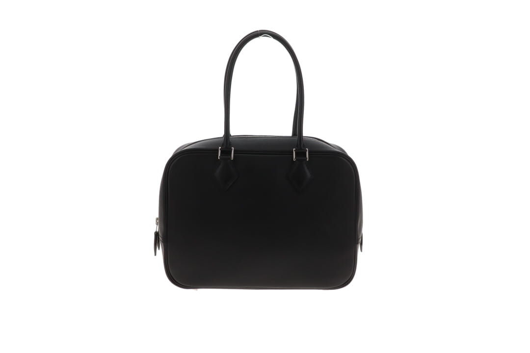 Hermes Plume 28 Black Swift PHW 2014