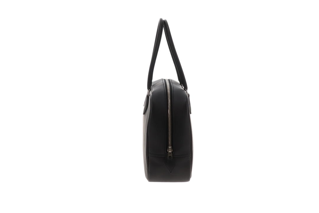 Hermes Plume 28 Black Swift PHW 2014