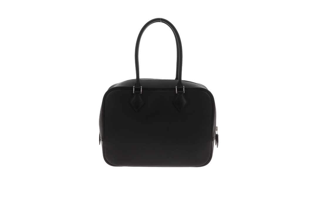 Hermes Plume 28 Black Swift PHW 2014