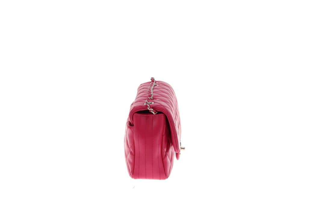 Chanel Coco Rain East West Single Flap Pink SHW 2016