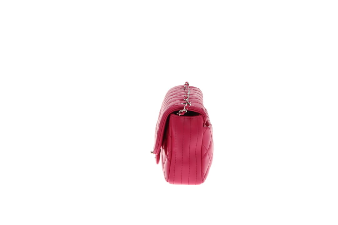 Chanel Coco Rain East West Single Flap Pink SHW 2016