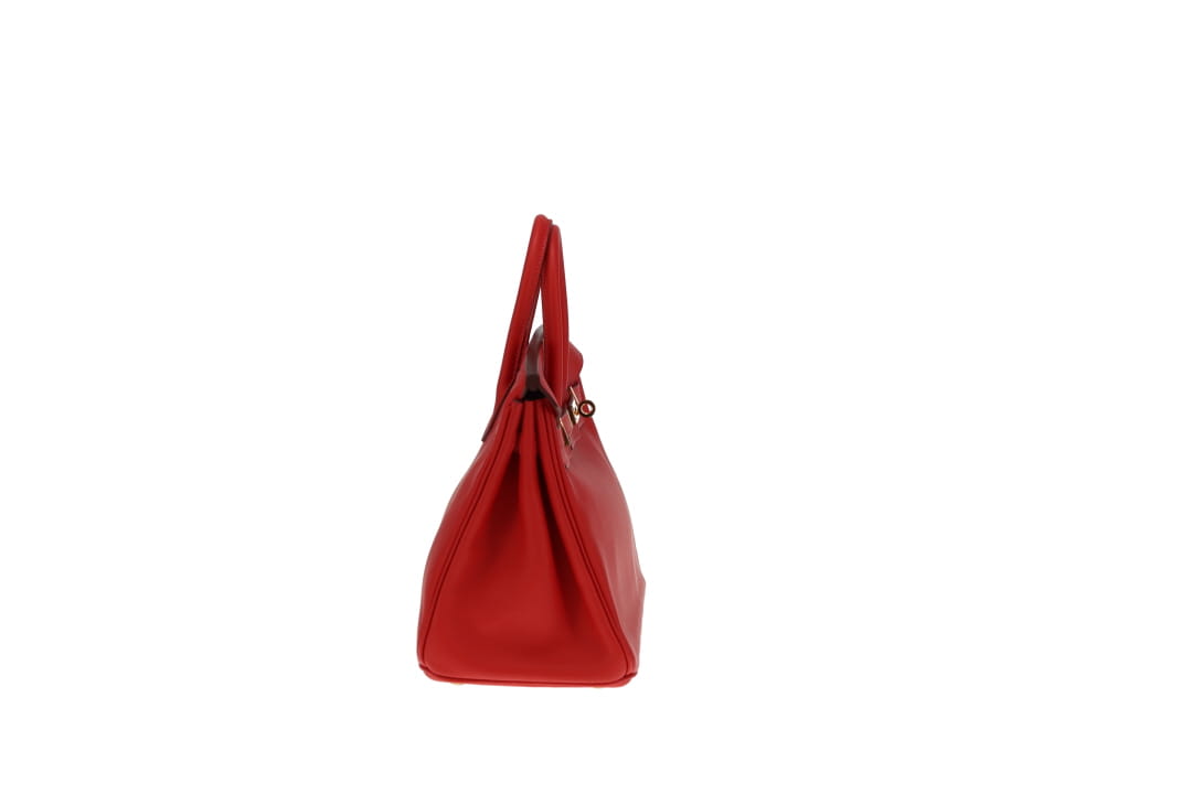Hermes Birkin 25  Rouge Tomate Swift GHW 2016