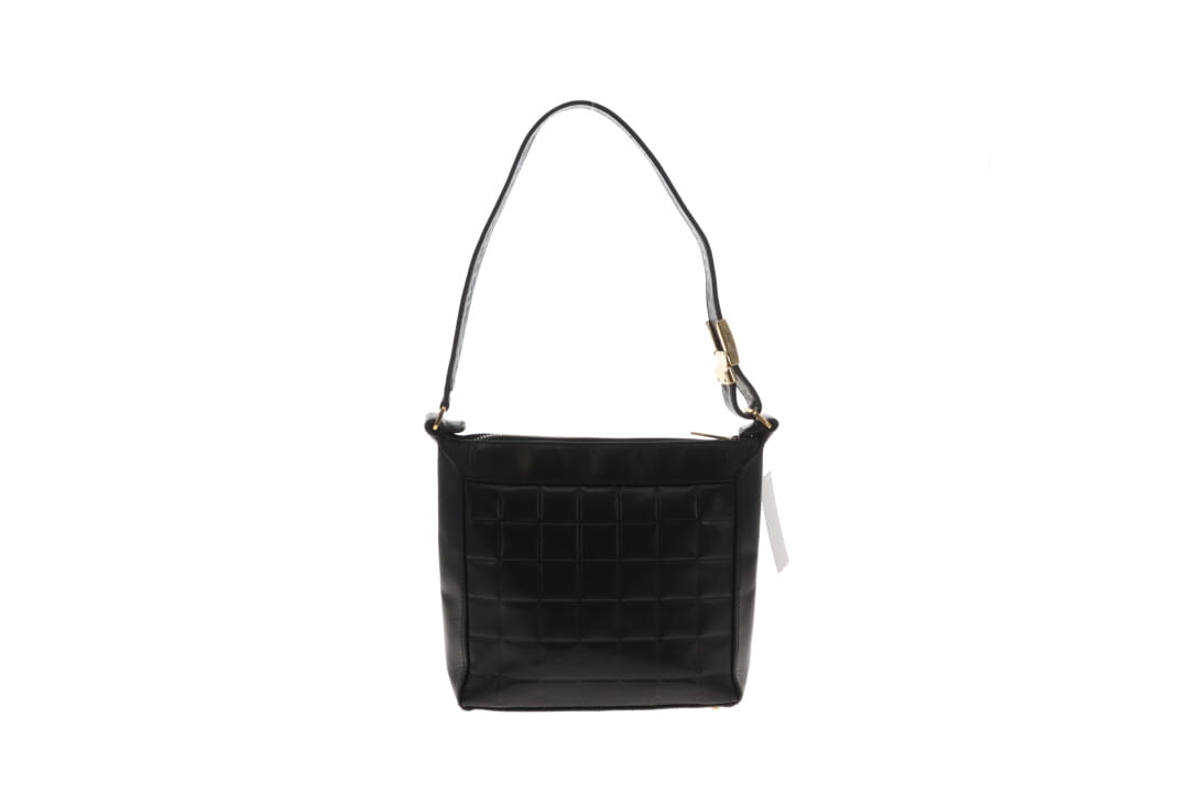 Chanel CC Chocolate Bar Lambskin Shoulder Bag 2000/02