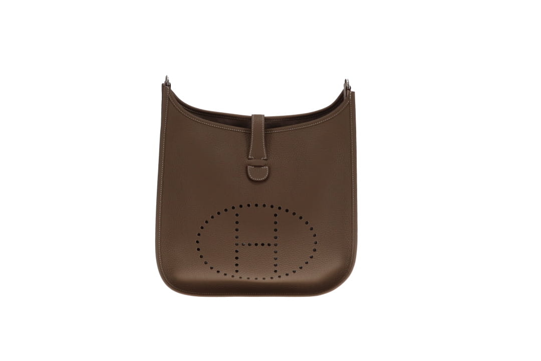 Hermes Evelyne III Etoupe Clemence GM 2015