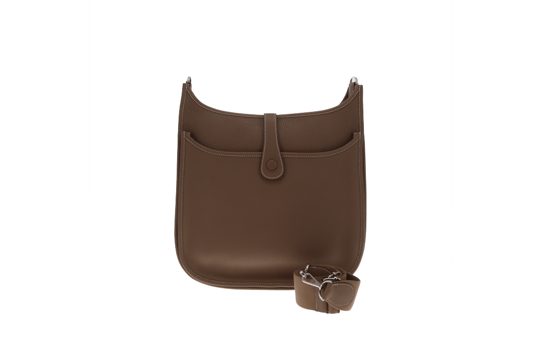 Hermes Evelyne III Etoupe Clemence GM 2015