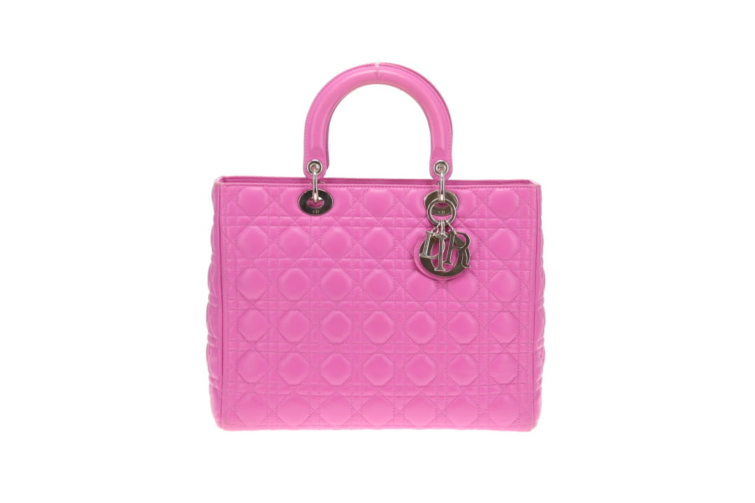 Dior Lady Dior Large Pink SHW 2011