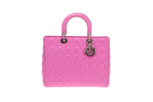 Dior Lady Dior Large Pink SHW 2011