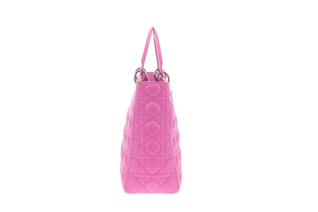 Dior Lady Dior Large Pink SHW 2011