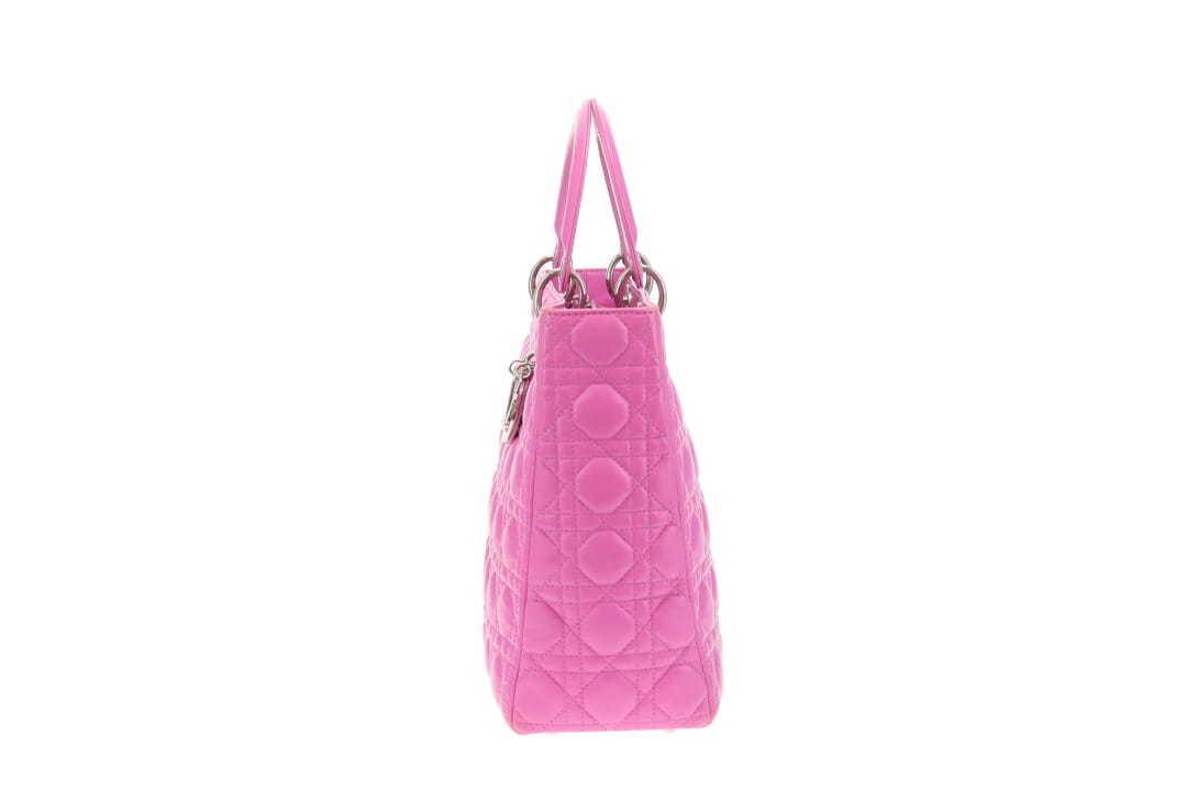 Dior Lady Dior Large Pink SHW 2011